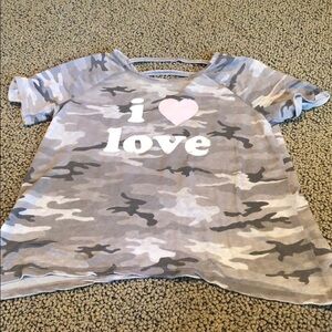 Girls short sleeved shirt